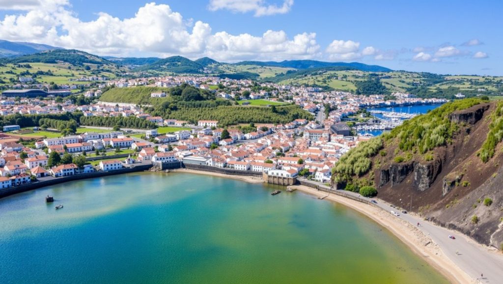 Zona de Banhos do Porto da Boca da Ribeira - Faial, Açores