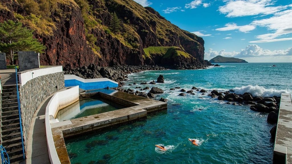 Poceirões - Piscinas naturais - Graciosa, Açores