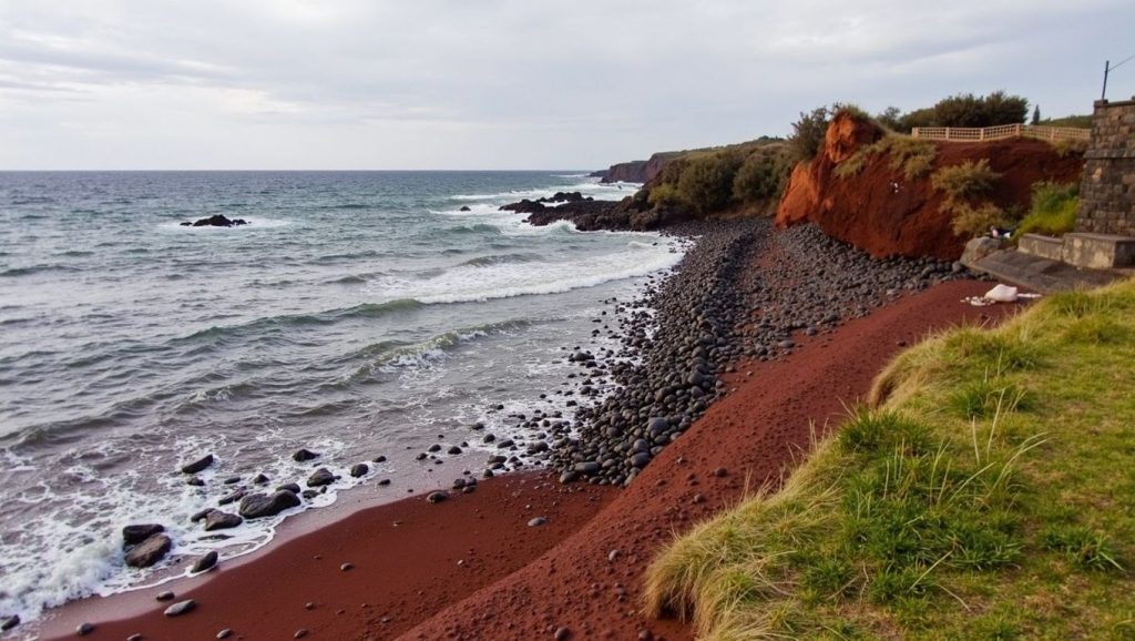 Praia de Barro Vermelho - Graciosa, Açores