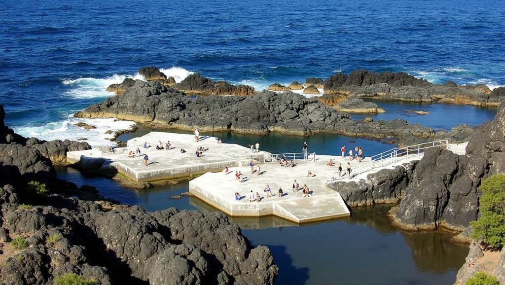 Piscinas Naturais de Santa Cruz das Flores - Flores, Açores