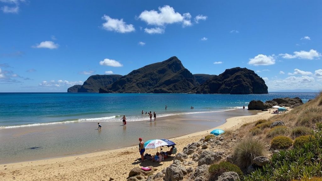 Playa de la Calheta (Porto Santo) - Vila Baleira, Madeira