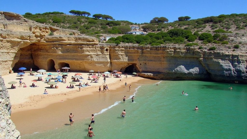 Praia do Carvalho - Lagoa, Algarve
