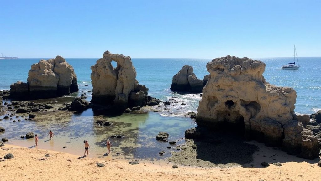 Praia Tomás Franco - Albufeira, Algarve