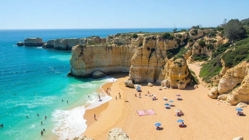 Praia Manuel Lourenço - Albufeira, Algarve