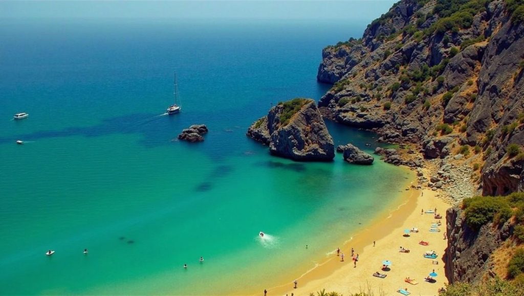 Praia da Foz - Sesimbra, Portugal