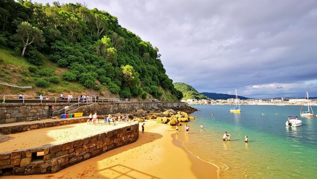 Playa de Agiti - Donostia-San Sebastián, Gipuzkoa