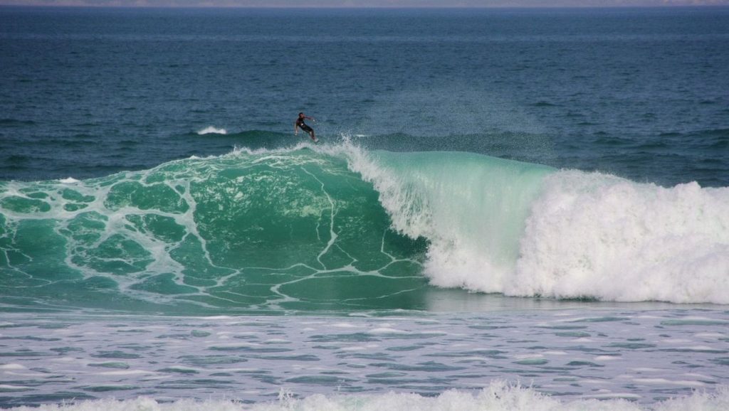 Zona nudista Iñurritza (extremo este Zarautz) - Zarautz, Gipuzkoa
