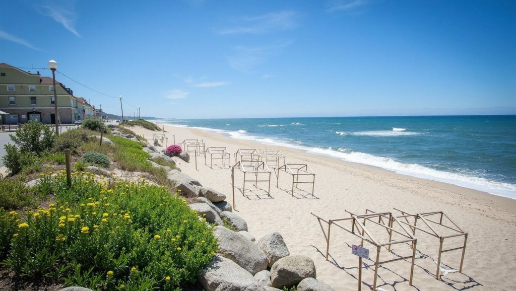 Praia da Zona Urbana Sul I - Carvalhido / Salgueira / Azul / Verde) (Póvoa de Varzim, Portugal