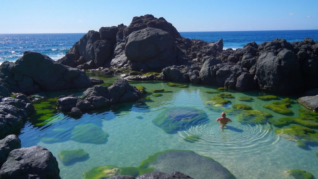 Poceirões - Piscinas naturais - Graciosa, Açores