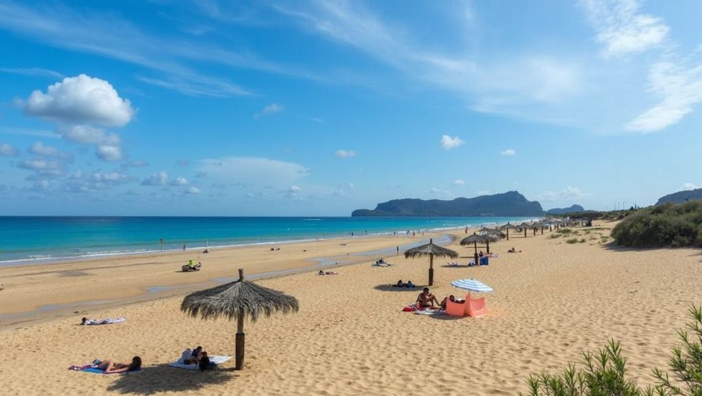 Playa de la Calheta (Porto Santo) - Vila Baleira, Madeira