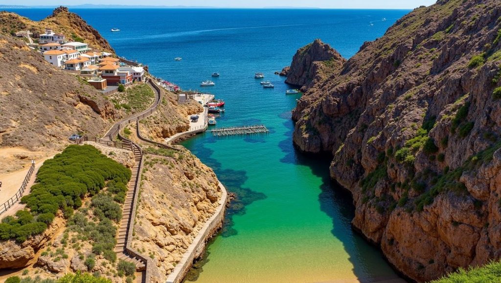 Praia dos barcos