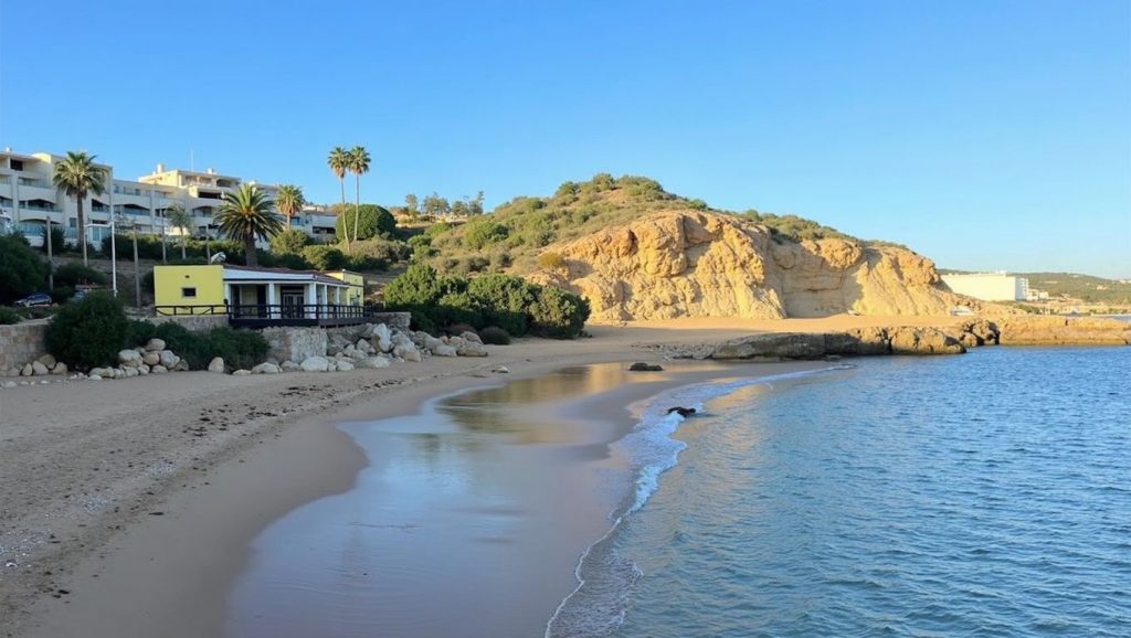 Praia Tomás Franco - Albufeira, Algarve
