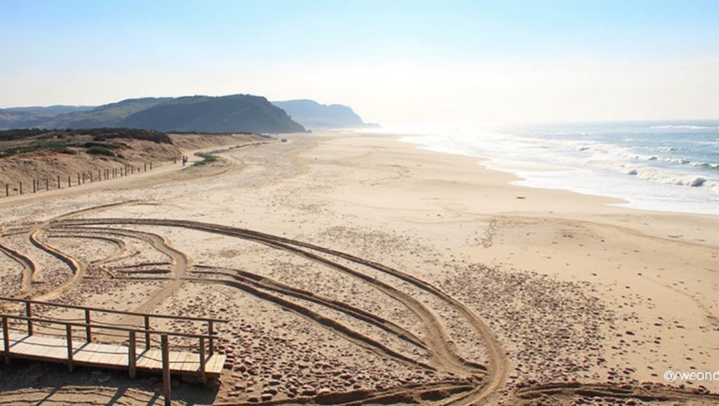 Praia de Santa Rita Norte - Torres Vedras, Portugal