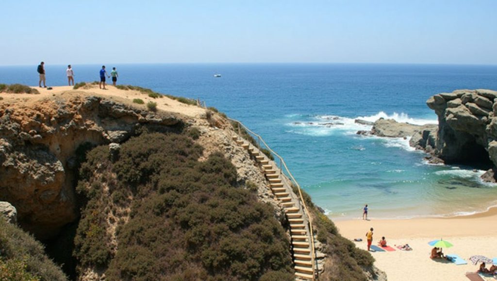 Praia naturista do Salto - Sines, Portugal