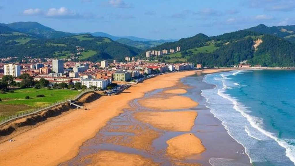 Playa de Zarautz - Zarautz, Gipuzkoa