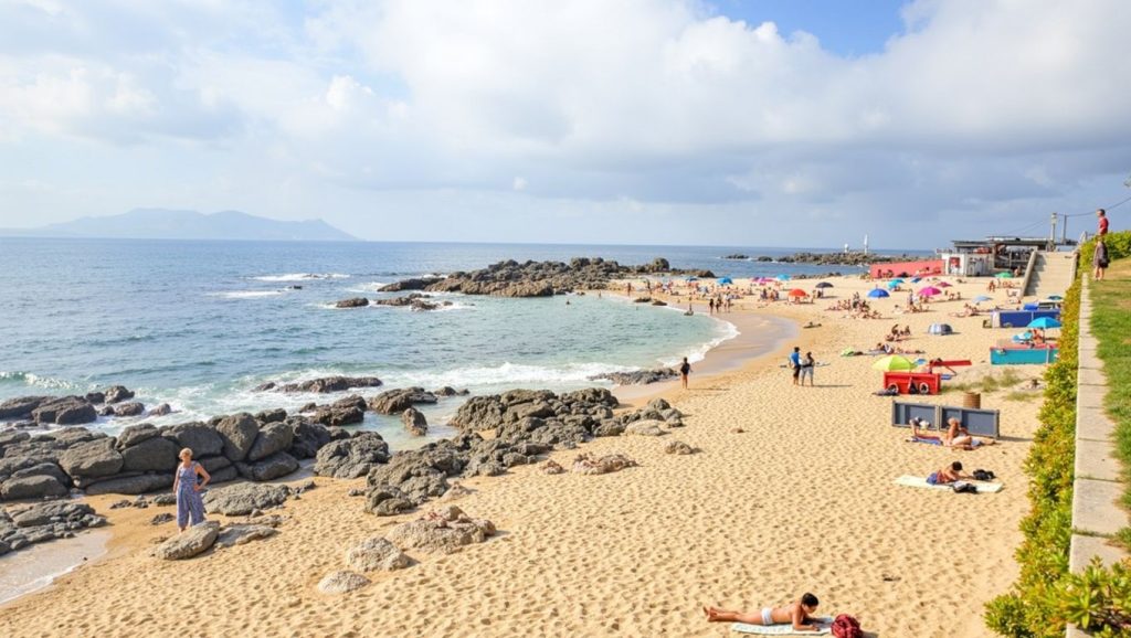 Praia de Leça da Palmeira - Matosinhos, Portugal
