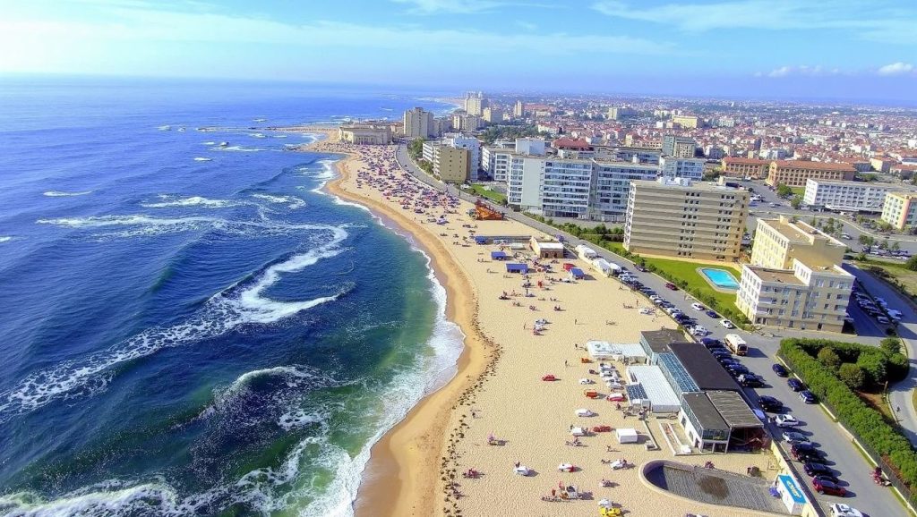 Praia da Salgueira - Póvoa de Varzim, Portugal