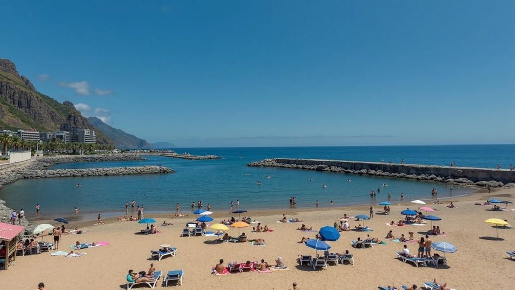 Playa de la Calheta - Calheta, Madeira