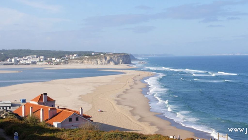 Praia da Foz do Arelho-Lagoa