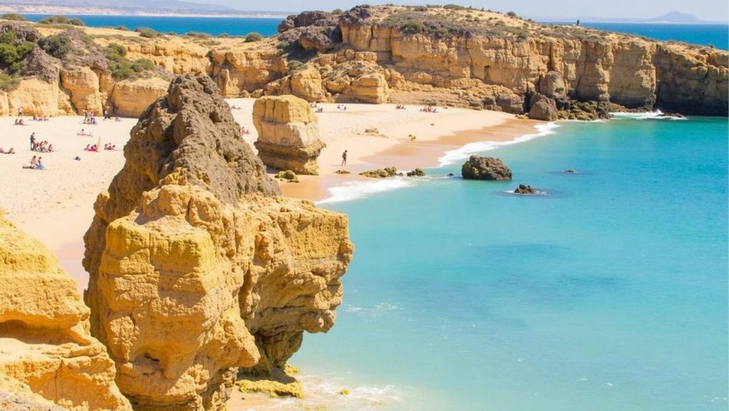Praia de São Rafael - Albufeira, Algarve