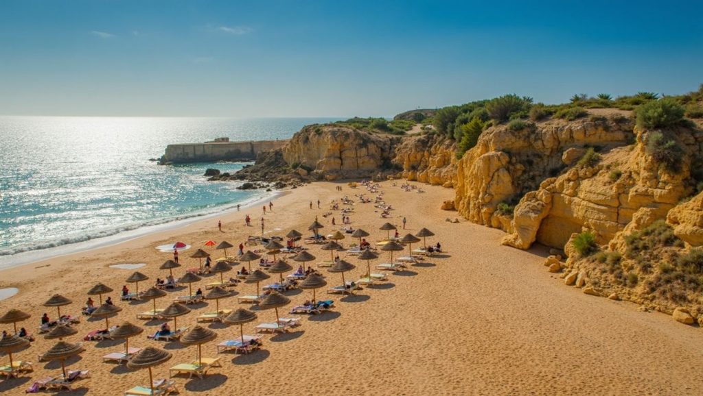 Praia do Castelo - Albufeira, Algarve