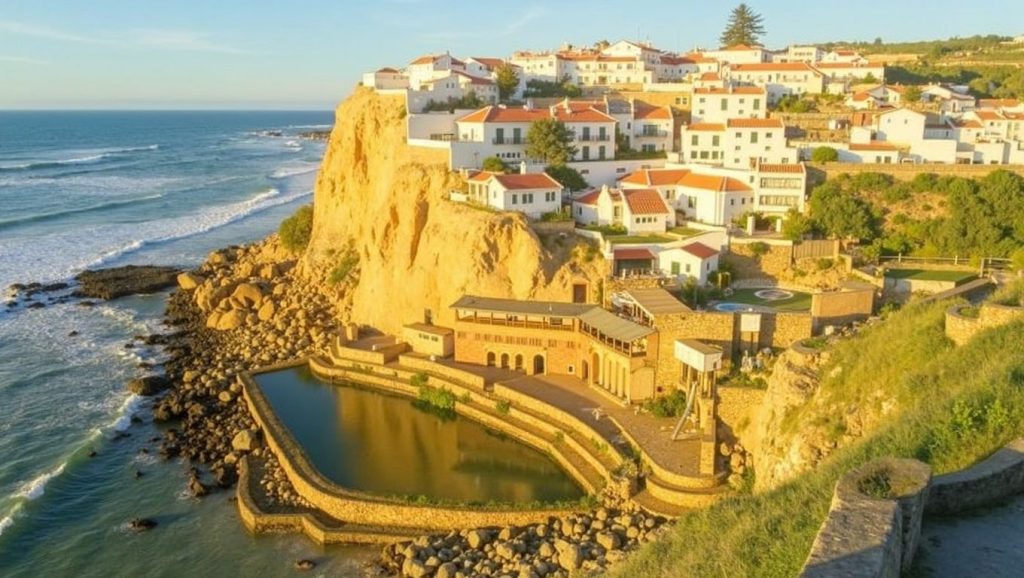 Praia das Azenhas do Mar - Sintra, Portugal