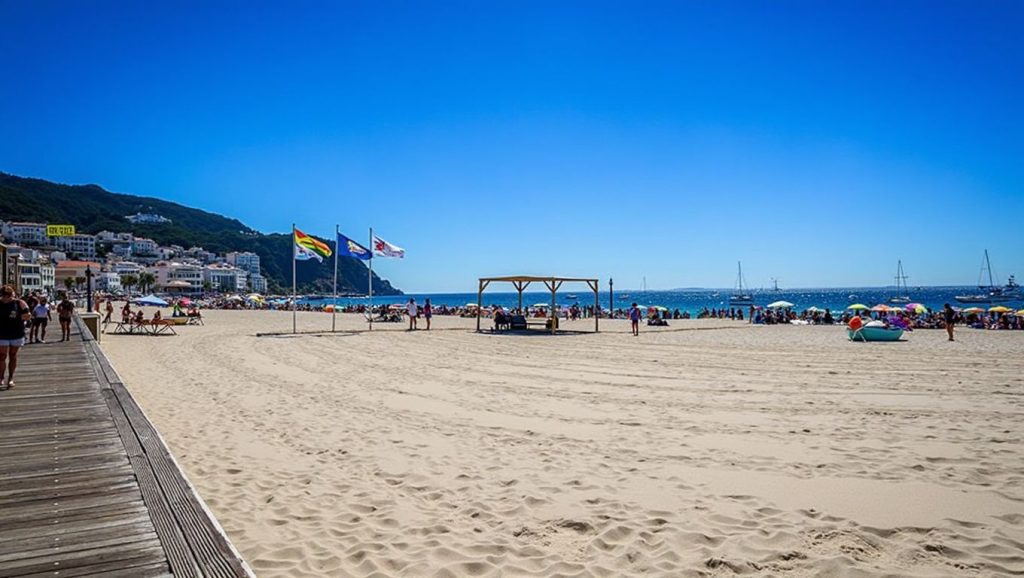 Praia de Sesimbra - Sesimbra, Portugal