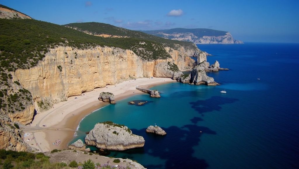 Praia dos Lagosteiros - Sesimbra, Portugal