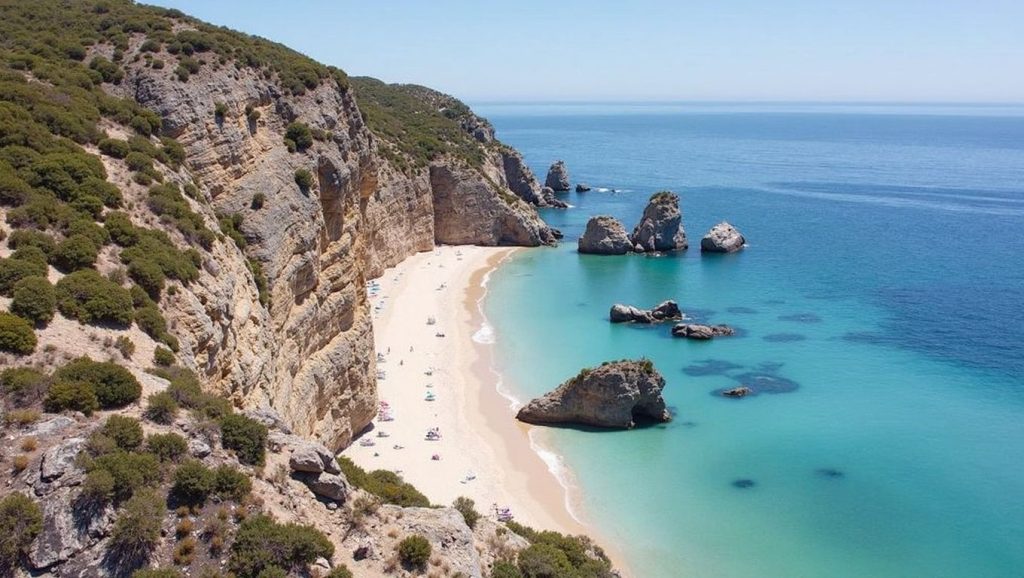 Praia do Ribeiro do Cavalo - Sesimbra, Portugal