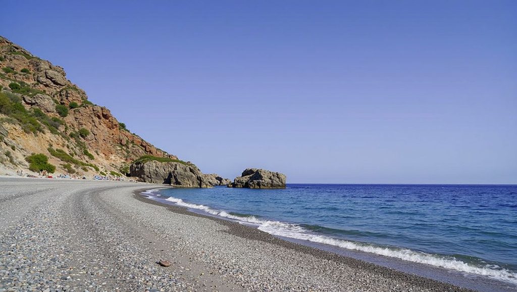 Pyrgos nudist beach - Chania, Creta