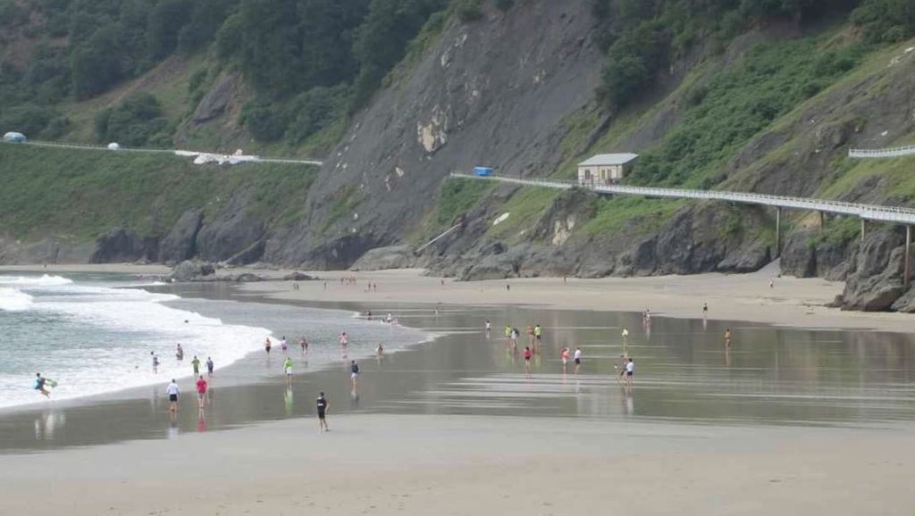 Playa de Lapari - Deba, Gipuzkoa