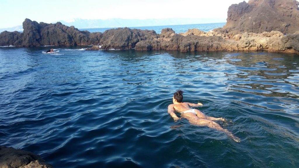 Piscina natural das Poças de São Roque - Pico, Açores