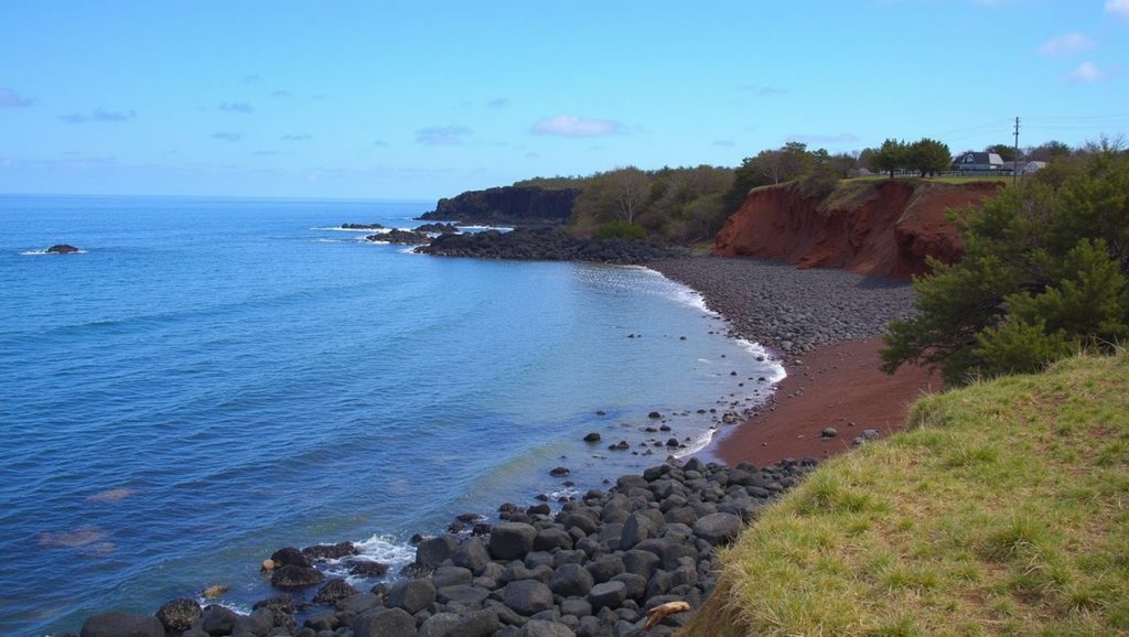 Praia de Barro Vermelho - Graciosa, Açores