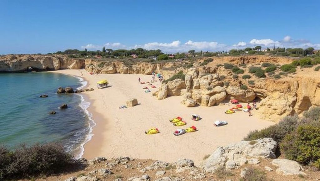 Praia de São Rafael - Albufeira, Algarve