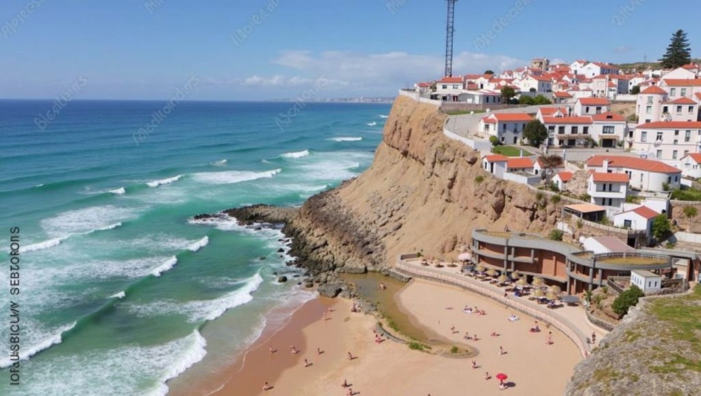 Praia das Azenhas do Mar - Sintra, Portugal
