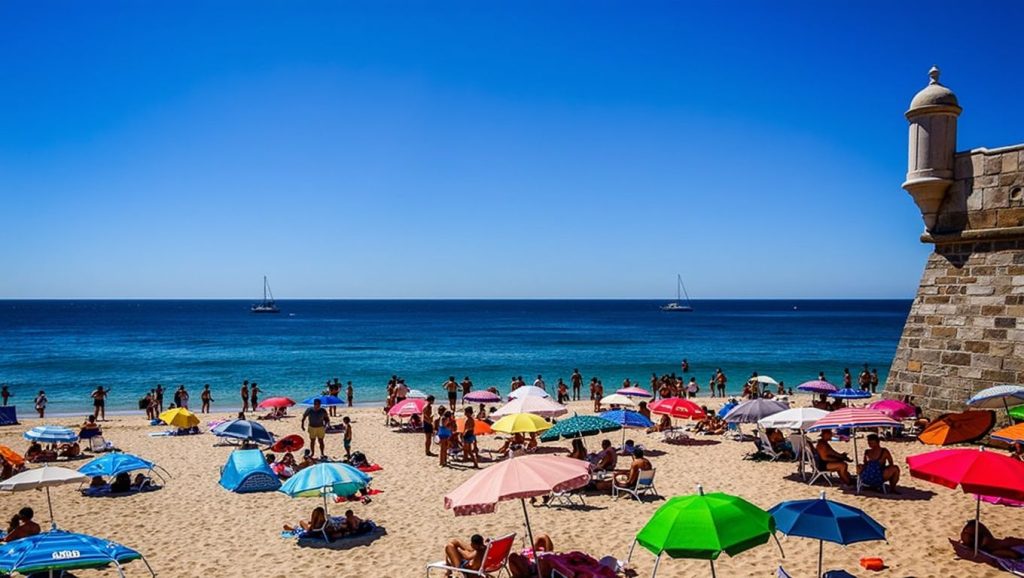 Praia dos Pilotos - Sesimbra, Portugal