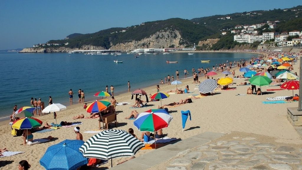 Praia de Sesimbra - Sesimbra, Portugal