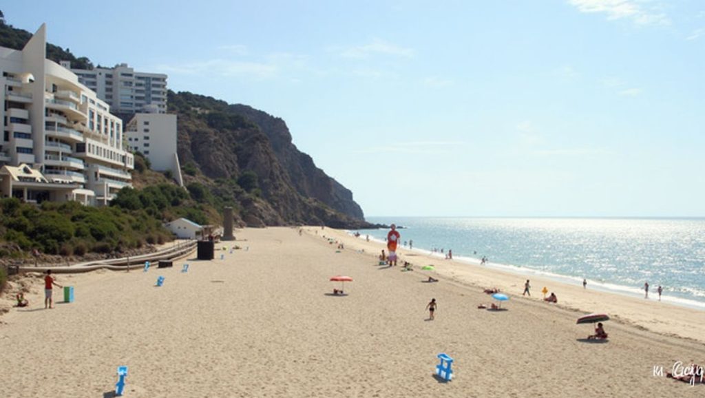 Praia da Califórnia - Sesimbra, Portugal