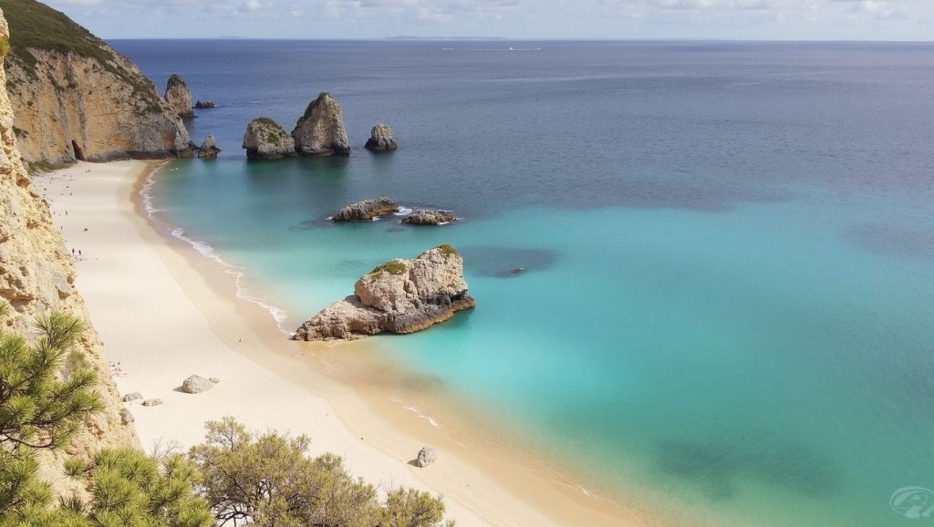Praia da Foz - Sesimbra, Portugal