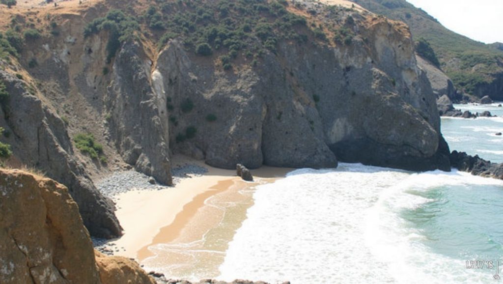 Praia da Baía da Arquinha - Odemira, Portugal