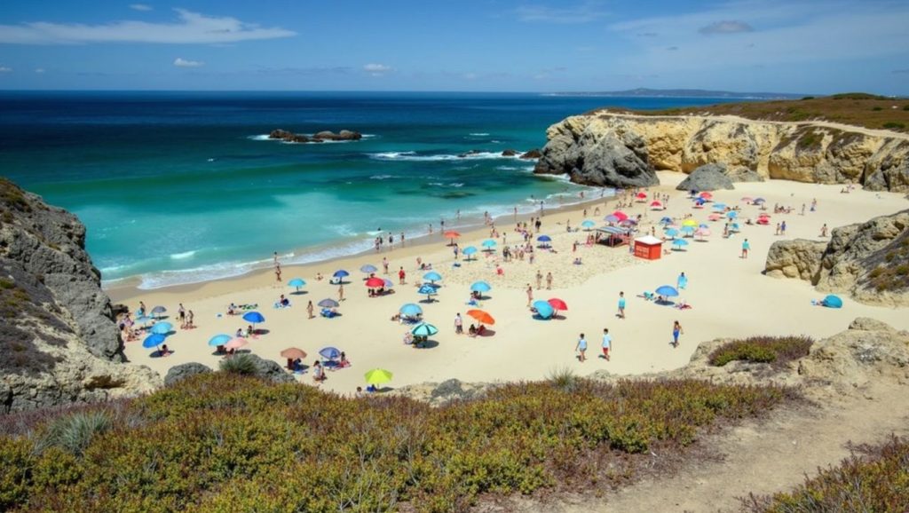 Praia Grande de Porto Côvo - Sines, Portugal