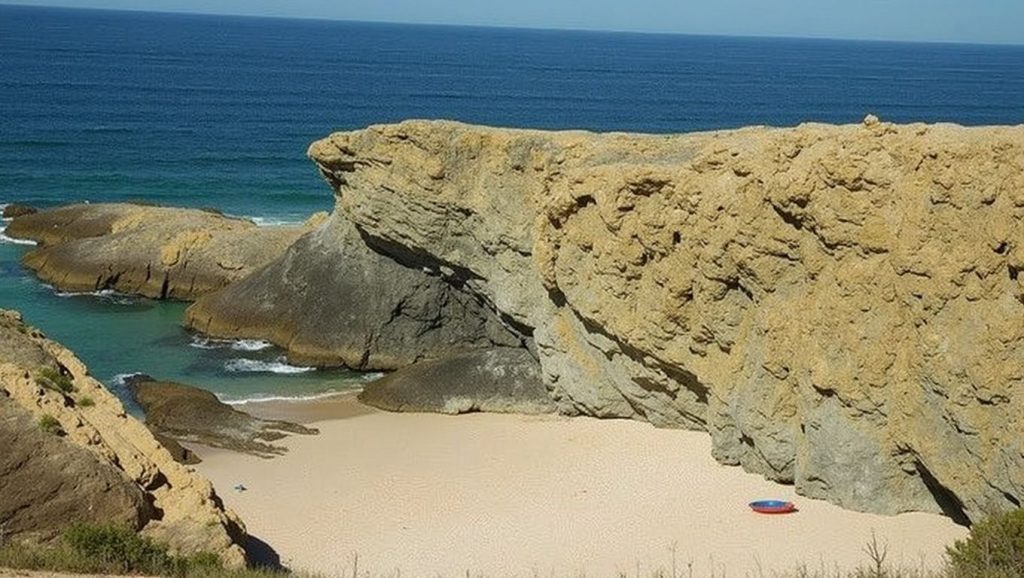 Praia naturista do Salto - Sines, Portugal