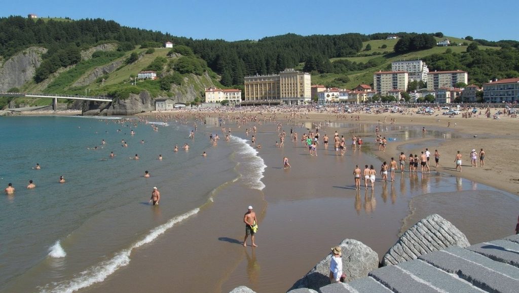 Playa de Lapari - Deba, Gipuzkoa