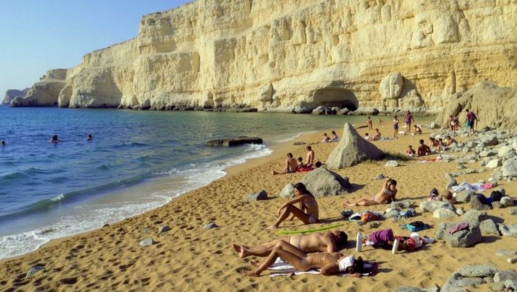 Lavrakas nudist beach - Chania, Creta