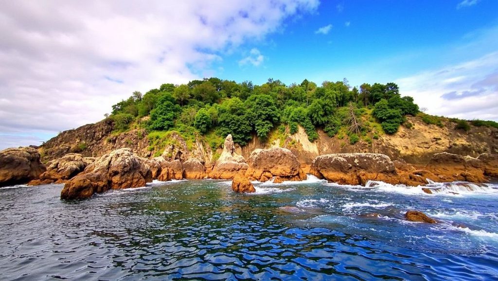 Playa de la Isla de Santa Clara - Donostia-San Sebastián, Gipuzkoa