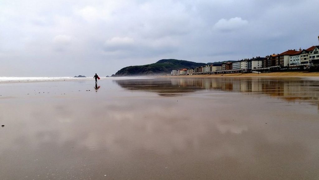 Playa de Zarautz - Zarautz, Gipuzkoa