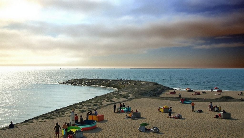 Praia do Poço da Cruz - Mira, Portugal