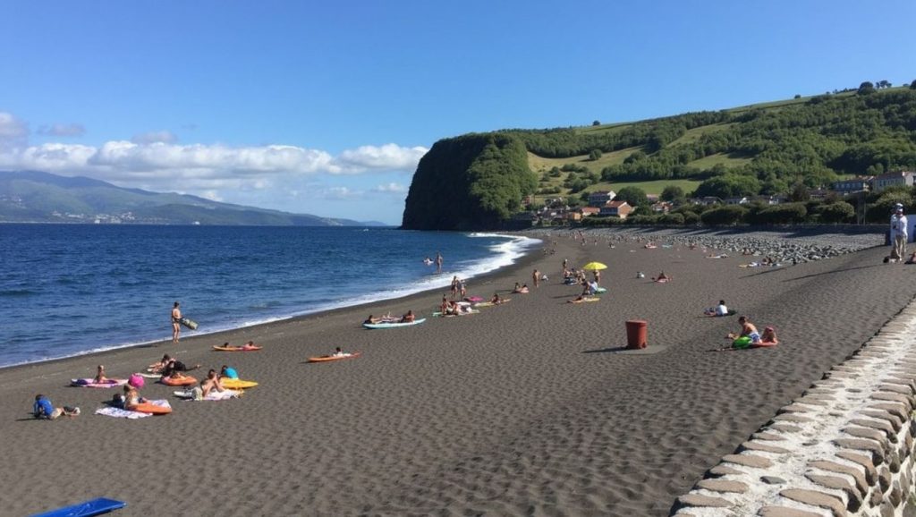 Zona de Banhos do Porto da Boca da Ribeira - Faial, Açores