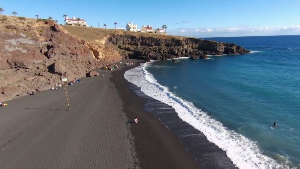 Arena volcánica de Fondeadero de Fasnia, Fasnia (Tenerife)