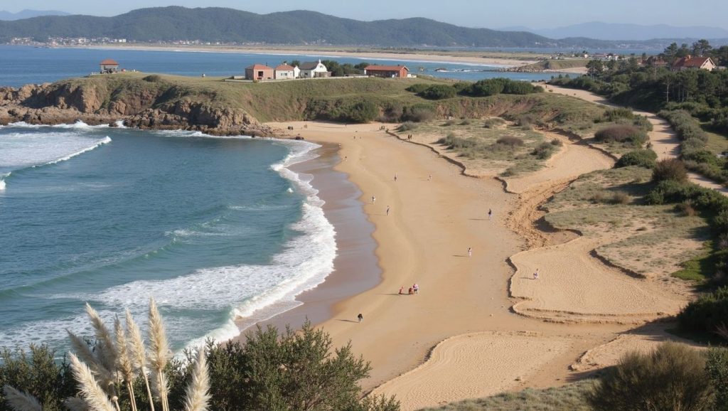 Entorno natural de Foxos en Pontevedra